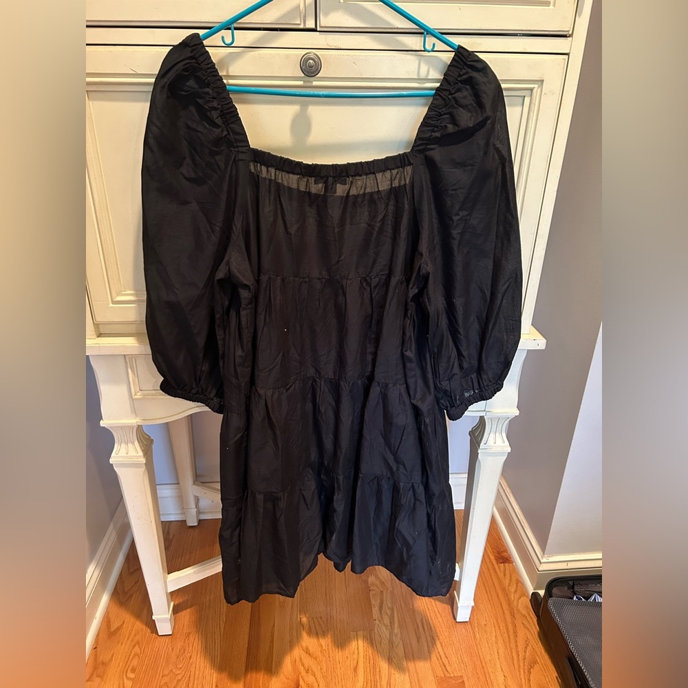 J.Crew Black Babydoll Dress